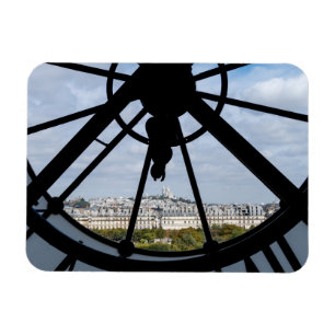Giant glass klocka på Musée d'Orsay - Paris Magnet