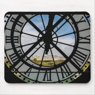 Giant glass klocka på Musée d'Orsay - Paris Musmatta