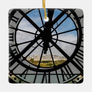 Giant glass-klocka vid Musée d'Orsay - Paris Julgransprydnad Keramik