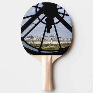Giant glass-klocka vid Musée d'Orsay - Paris Pingisracket