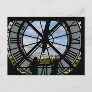 Giant glass-klocka vid Musée d'Orsay - Paris Vykort