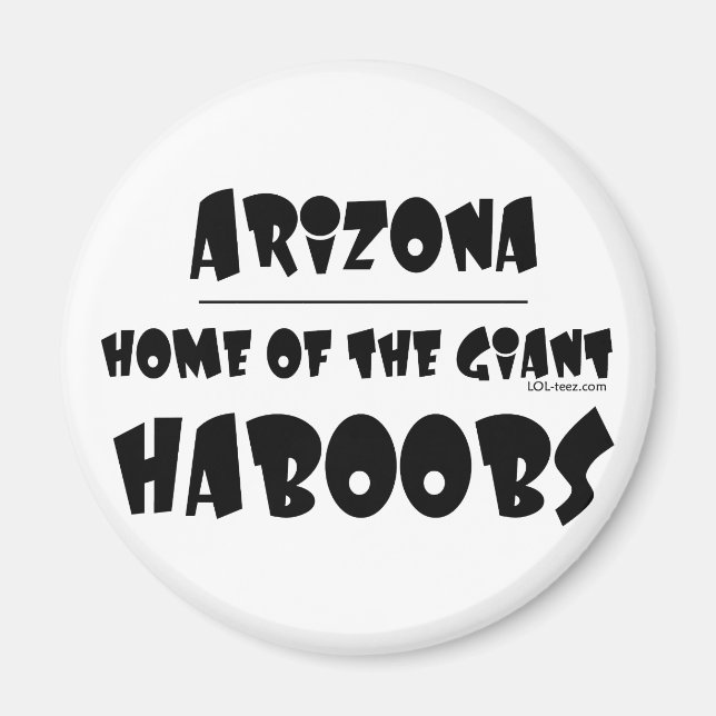 Giant Haboobs Magnet (Framsidan)