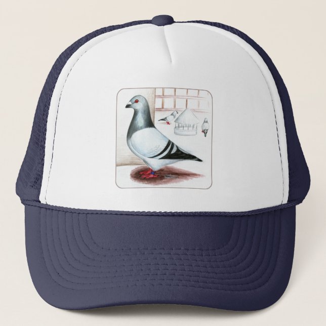 Giant Homer Pigeon 1973 Truckerkeps (Framsida)