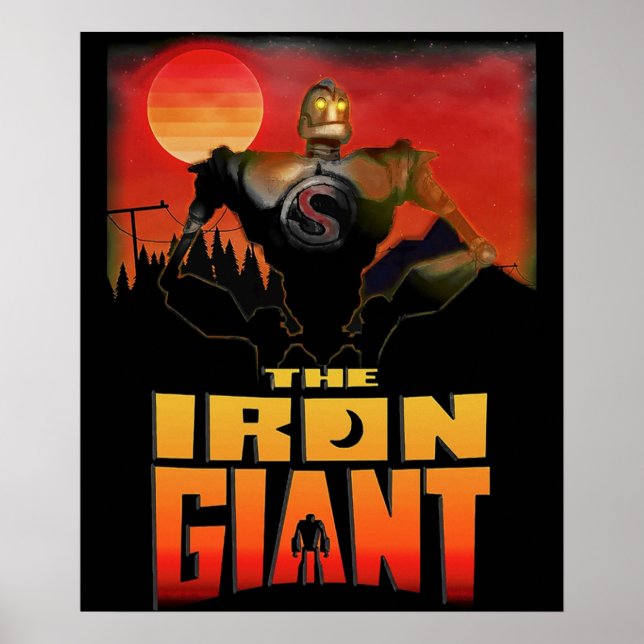 Giant järn poster (Framsidan)