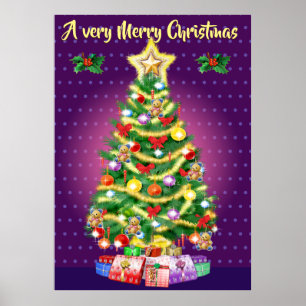 Giant Julgran poster julmas
