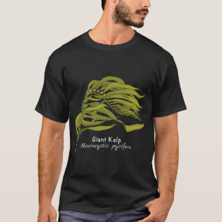 Giant Kelp - Macrocystis Pyrifera (med Namn) T Shirt