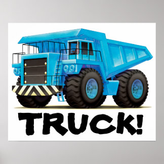 Giant Kids Anpassningsbar Construction Dumper Last Poster