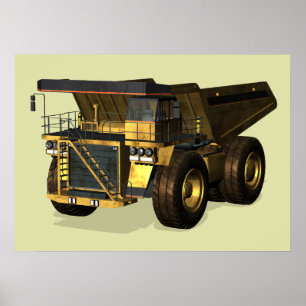 Giant Lastbil Poster