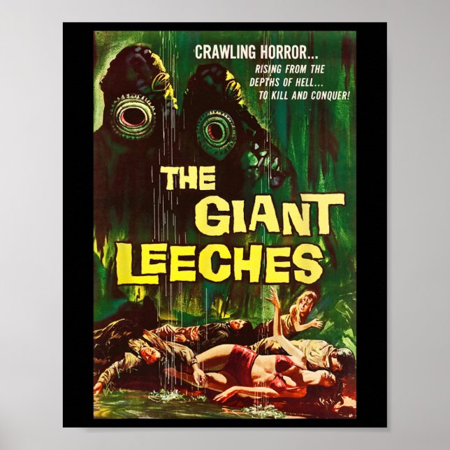 Giant Leears Clic Halloween Monster Poster fasa (Framsidan)