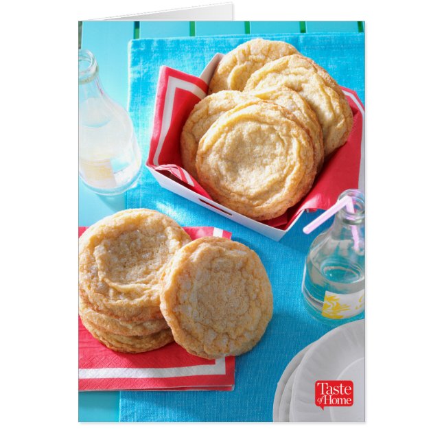 Giant Lemon Sugar Cookies OBS Kort (Framsidan)