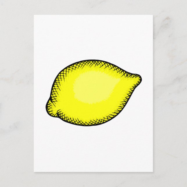 Giant Lemon Vykort (Framsida)