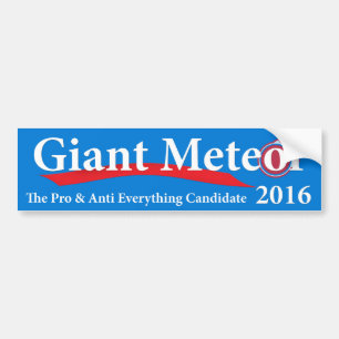 Giant Meteor 2016 Pro & Anti-All Candidate Bildekal