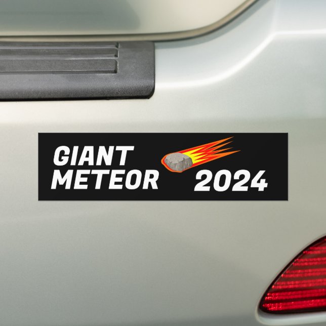 GIANT METEOR 2024 BUMPER STICKER BILDEKAL (På Bil)
