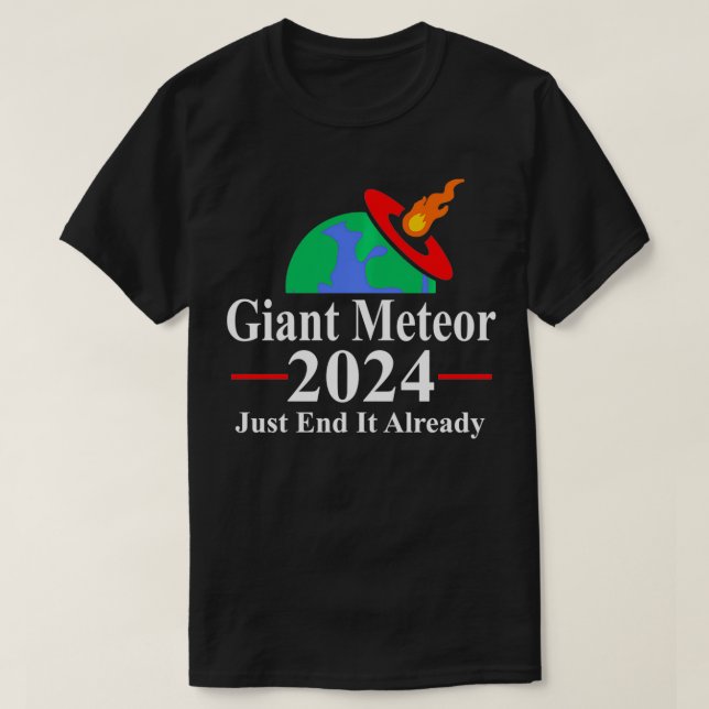 Giant Meteor 2024  T Shirt (Design framsida)
