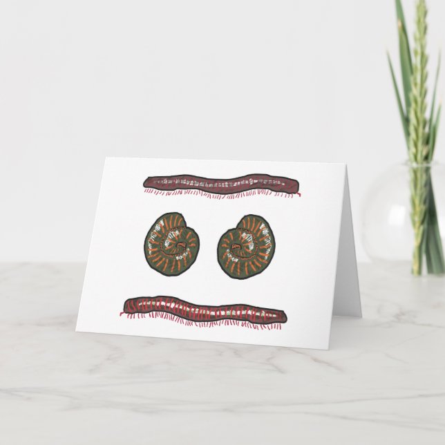 Giant Millipede Kort (Framsida)