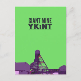 Giant Mine YK:NT Vykort