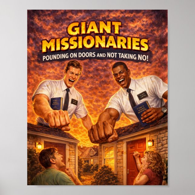 Giant Missionaries: The Knock That Can’t Be Ignore Poster (Framsidan)