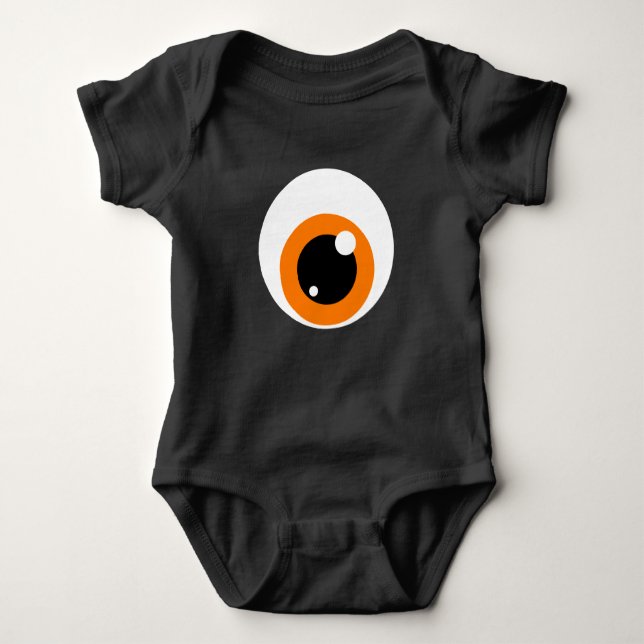 Giant Monster Öga Baby Bodykostym T Shirt (Framsida)