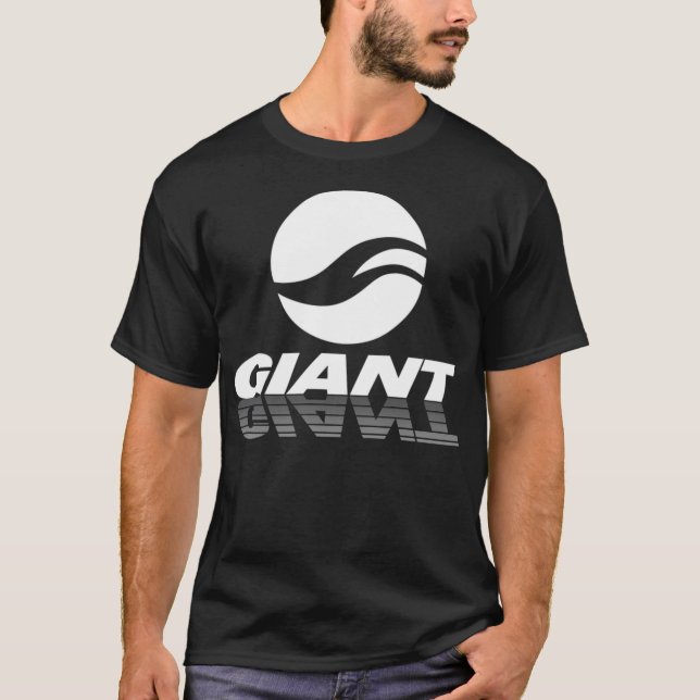 Giant motorcykel stor cykel t shirt (Framsida)