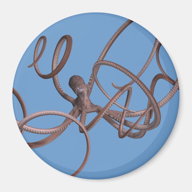 Giant Octopus Magnet (Framsidan)