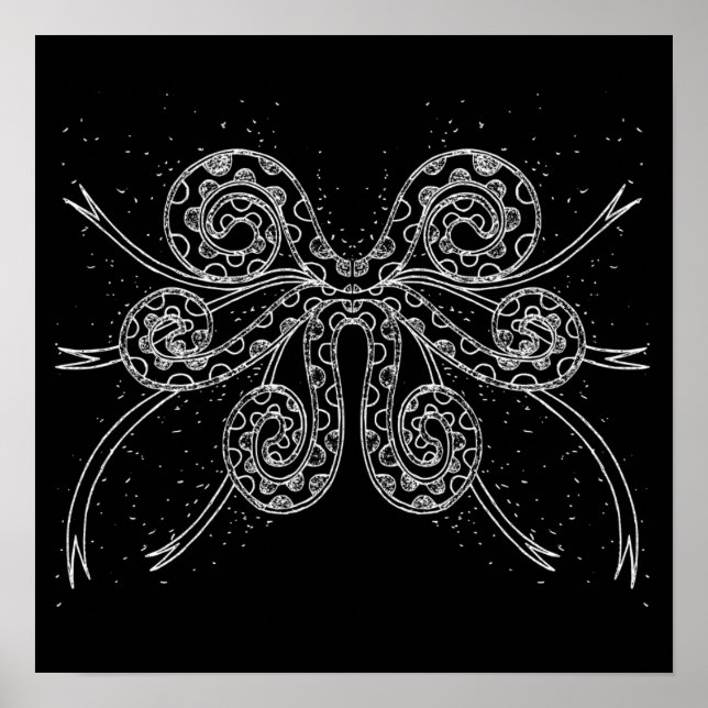 GIANT OCTOPUS POSTER (Framsidan)