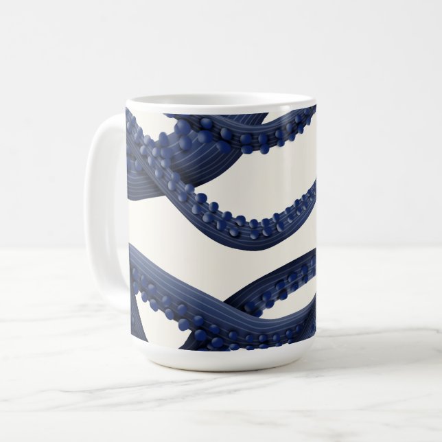 Giant Octopus Tentacles Kaffemugg (Framsida vänster)