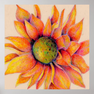 Giant Orange Morsa Poster
