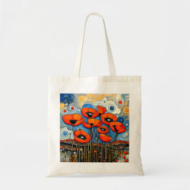 Giant Orange Poppies 1 Tygkasse