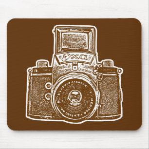 Giant Öster German Camera - Brown and White Musmatta
