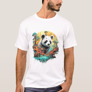 Giant Panda Animal World Wildlife Beauty Discovery T Shirt