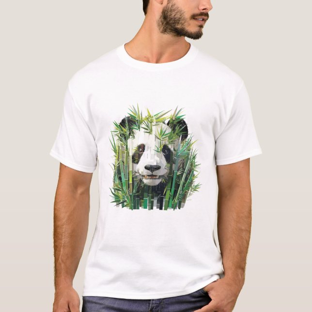 Giant Panda Animal World Wildlife Beauty Discovery T Shirt (Framsida)