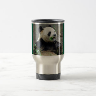 Giant panda ätbamboo resemugg
