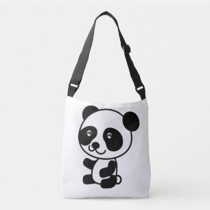 Giant panda axelväska