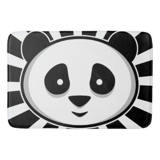 Giant Panda Bear - Vit-panda - fläckpanda Badrumsmatta