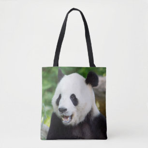 Giant Panda Eating Bamboo Tygkasse