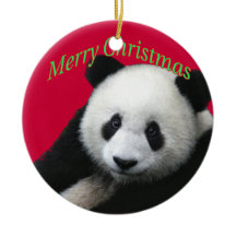 Giant Panda jul Ornament