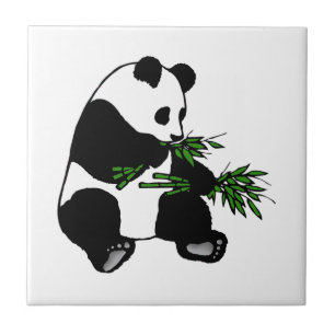 Giant Panda Kakelplatta