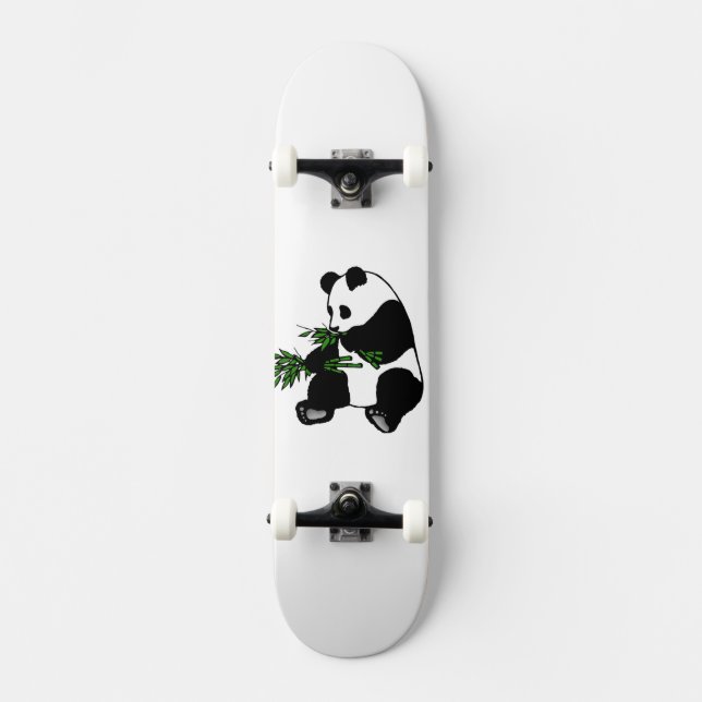 Giant Panda Mini Skateboard Bräda 18,5 Cm (Framsida)