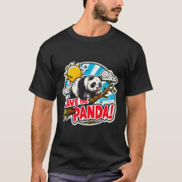 GIANT PANDA-SPARA ME 9 T SHIRT
