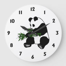 Giant Panda Stor Klocka