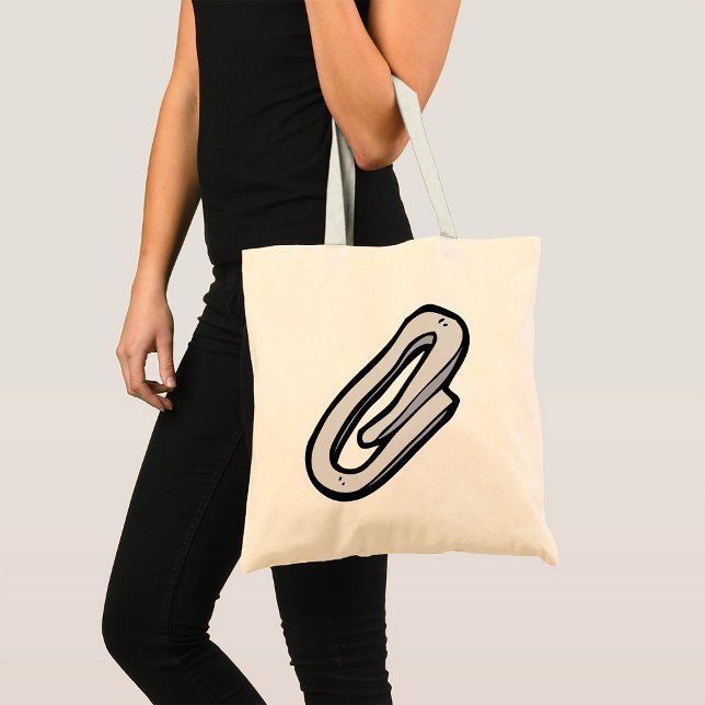 Giant Paperclip Tygkasse (Skapare uppladdad)