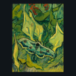 Giant Peacock Moth, 1889 av Vincent van Gogh Poster<br><div class="desc">Vincent van Gogh - Giant Peacock Moth,  1889. Vincent Willem van Gogh (1853-1890) var en nederländsk Post-Impressionistisk målare som postumt blev en av de mest berömd och inflytelserika figurer i Western konsthistoria.</div>