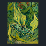 Giant Peacock Moth, 1889 av Vincent van Gogh Poster<br><div class="desc">Vincent van Gogh - Giant Peacock Moth,  1889. Vincent Willem van Gogh (1853-1890) var en nederländsk Post-Impressionistisk målare som postumt blev en av de mest berömd och inflytelserika figurer i Western konsthistoria.</div>