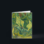 Giant Peacock Moth av Vincent van Gogh Tack Kort<br><div class="desc">Vincent van Gogh - Giant Peacock Moth,  1889. Vincent Willem van Gogh (1853-1890) var en nederländsk Post-Impressionistisk målare som postumt blev en av de mest berömd och inflytelserika figurer i Western konsthistoria.</div>