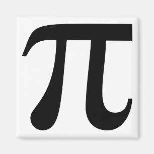 Giant "Pi"-symbol Magnet