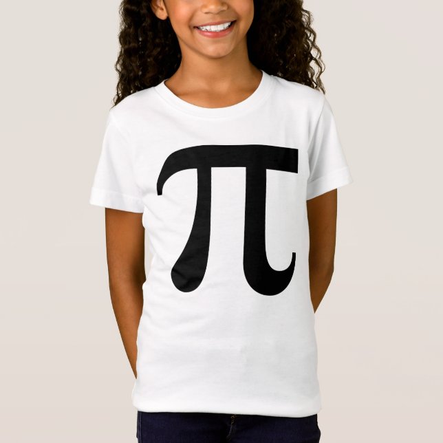 Giant "Pi"-symbol T-shirt (Framsida)