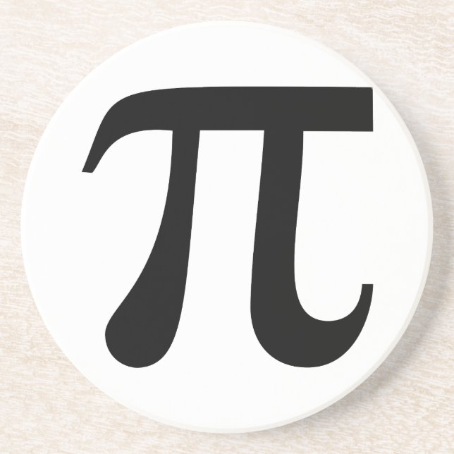 Giant "Pi"-symbol Underlägg (Framsidan)