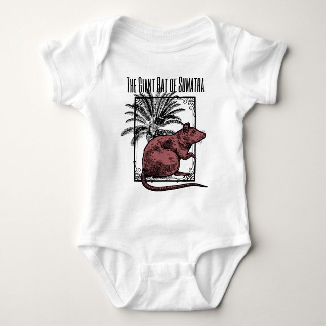 Giant Råtta i Sumatra Holmesian Sherlock Holmes T Shirt (Framsida)