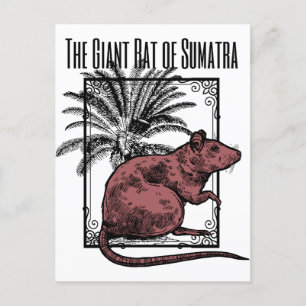 Giant Råtta i Sumatra Holmesian Sherlock Holmes Vykort