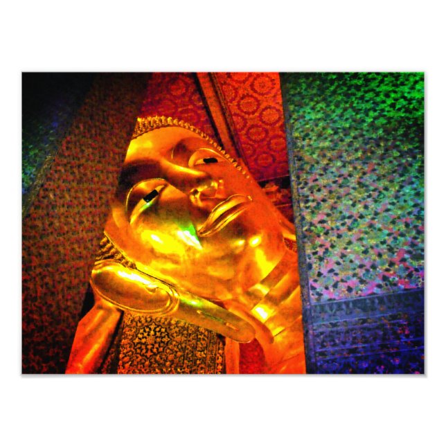 Giant Reclining Buddha Fototryck (Framsidan)
